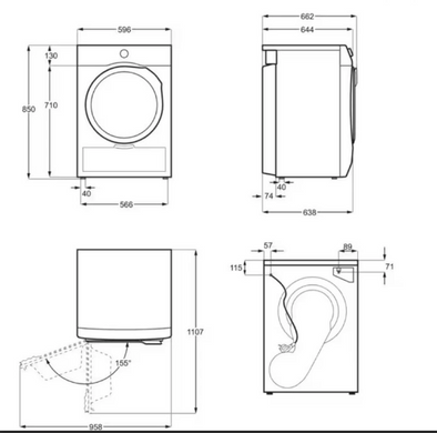 Сушильна машина ELECTROLUX EW6D283YU