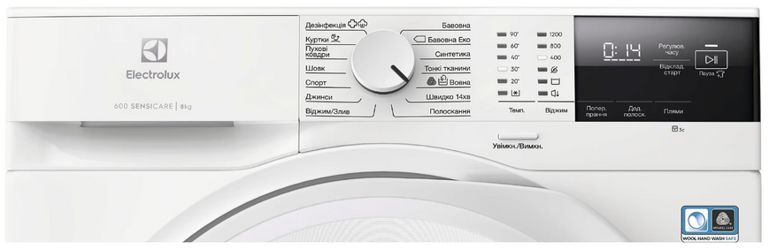 Пральна машина ELECTROLUX EW6F2281U