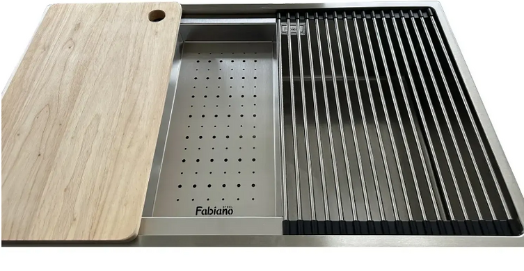 Мойка на кухню под столешницу Fabiano Quadro Center 74 Celldecor