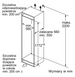 Вбудовуваний холодильник BOSCH KIN86AFF0