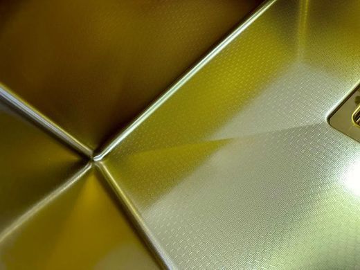 Мийка нержавіюча Fabiano Quadro 49 Celldecor Nano Gold