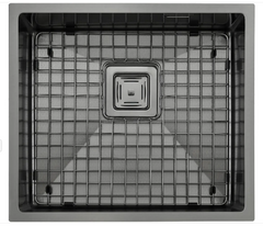 Мойка на кухню под столешницу Fabiano Quadro 44 Celldecor Nano Graphite