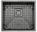 Мойка на кухню под столешницу Fabiano Quadro 44 Celldecor Nano Graphite