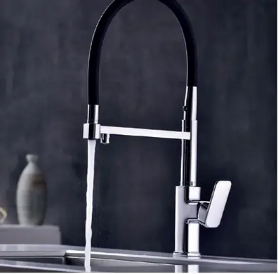 Змішувач для кухні Fabiano FKM 31.19 PX Black Steel