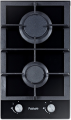 Варильна поверхня Fabiano FHG 16-2 VGH Black glass (Domino)